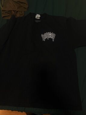 Black Graphic Short-Sleeve T-Shirt